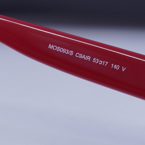 Final Price! Moschino MOS 093/S 0C9A IR Red/Grey Sunglasses main image 4